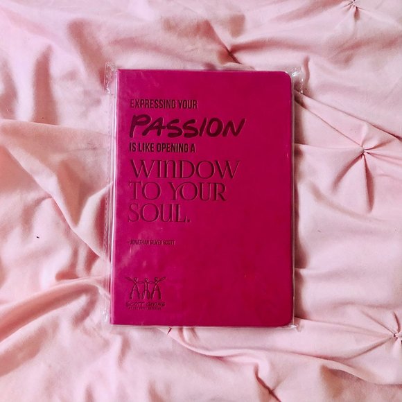 Property Brothers Jonathan Scott Limited Edition Scott Giving Lined Pink Journal - Picture 1 of 2